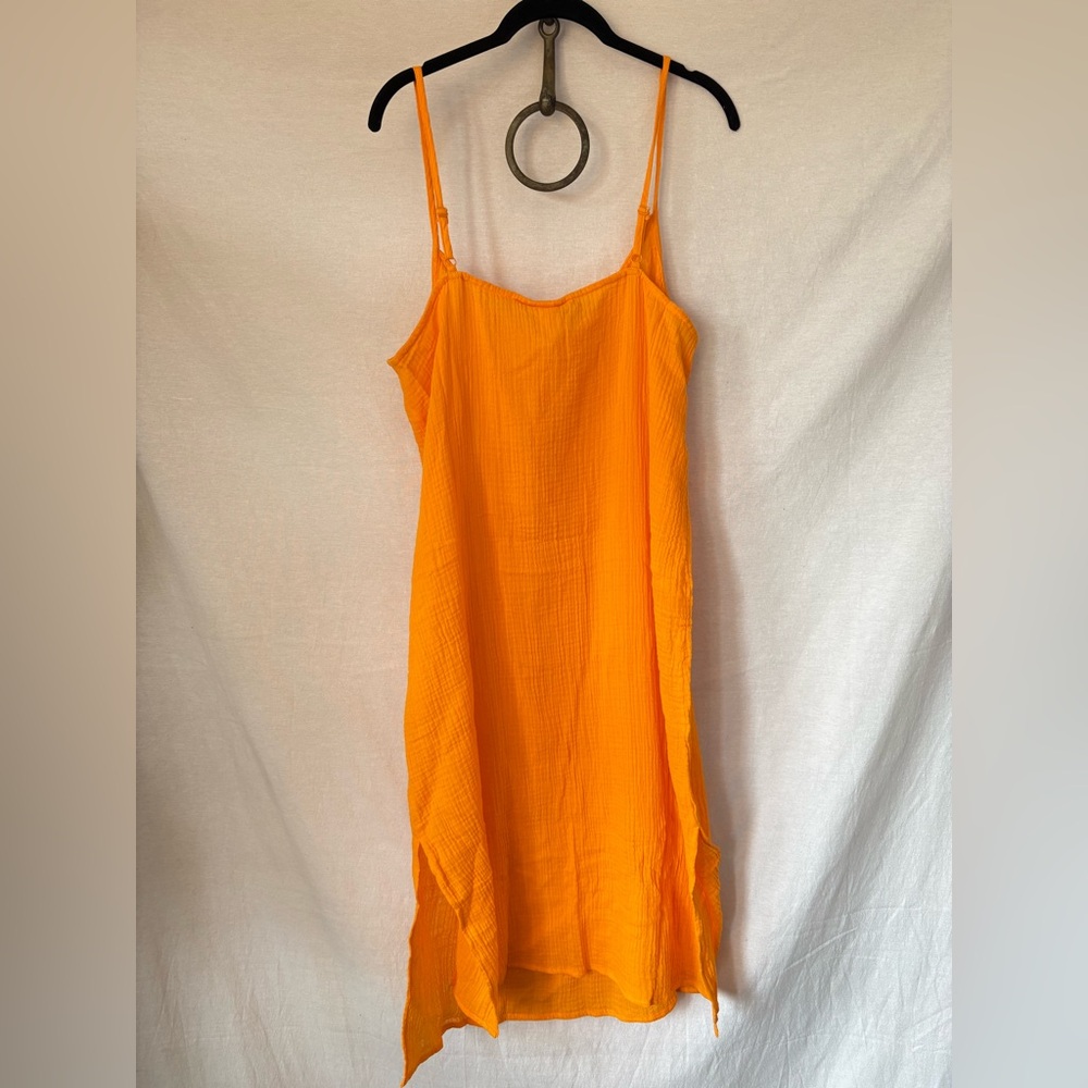 Andie The Barreta Cotton Gauze Cover-Up Slipdress - Picture 3 of 13
